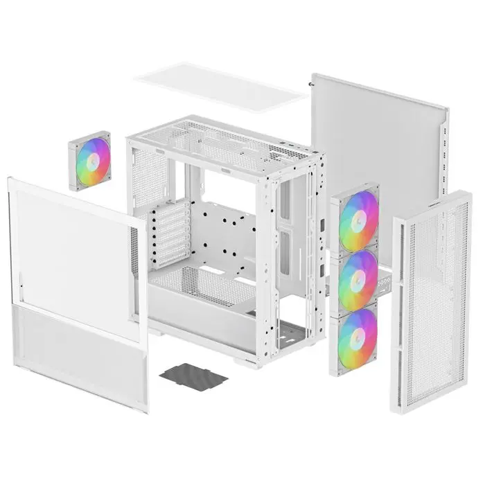 کیس ان زد ایکس تی NZXT H9 Elite (2023) -MATTE WHITE -gallery-6