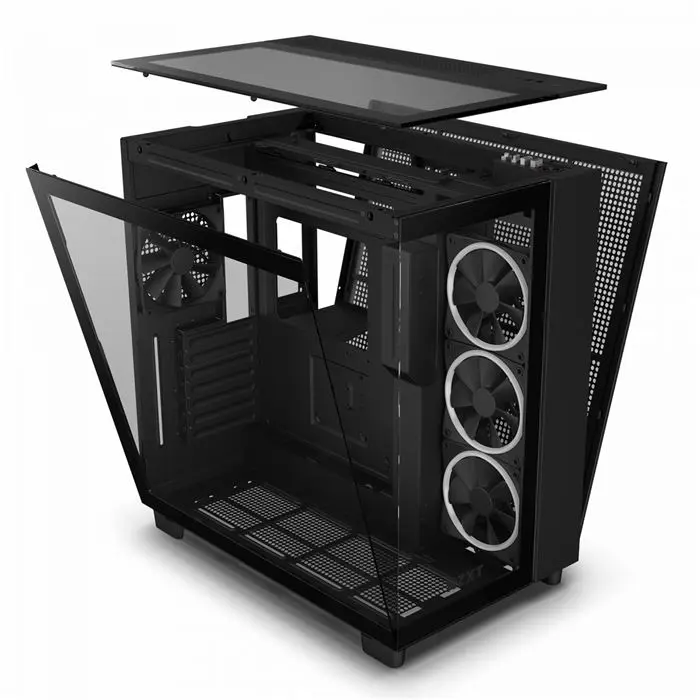 کیس ان زد ایکس تی NZXT H9 Elite (2023) -MATTE BLACK -gallery-15