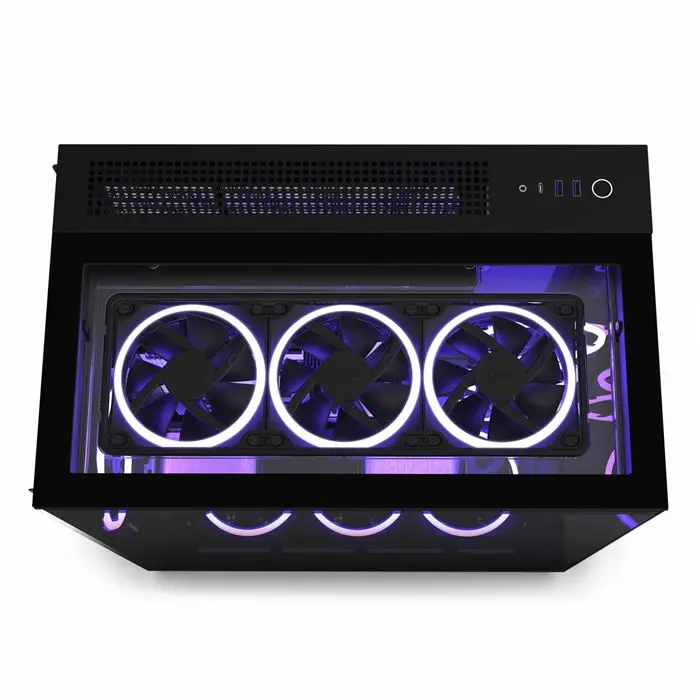 کیس ان زد ایکس تی NZXT H9 Elite (2023) -MATTE BLACK -gallery-7