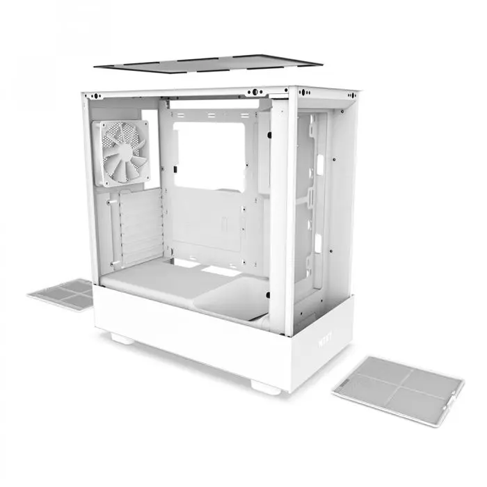 کیس ان زد ایکس تی NZXT H5 Flow White -gallery-1