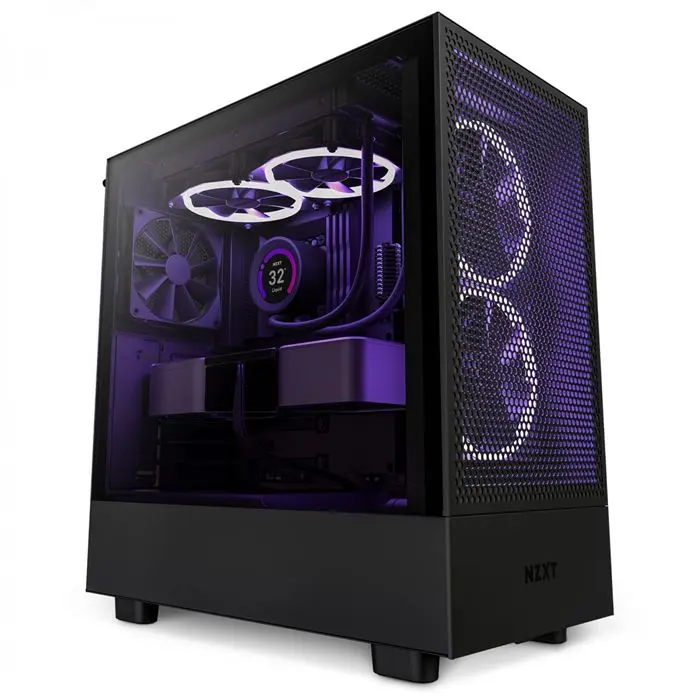 کیس ان زد ایکس تی NZXT H5 Flow Black -gallery-5
