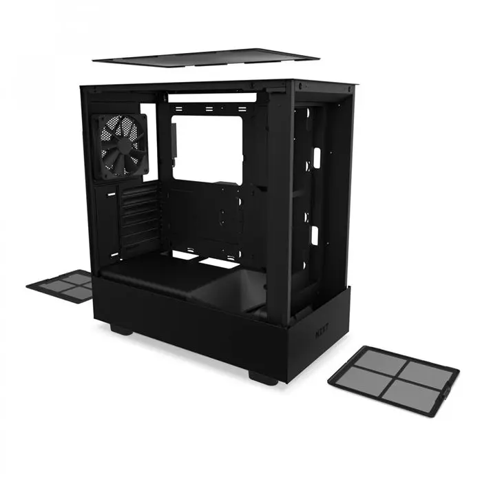 کیس ان زد ایکس تی NZXT H5 Flow Black -gallery-6