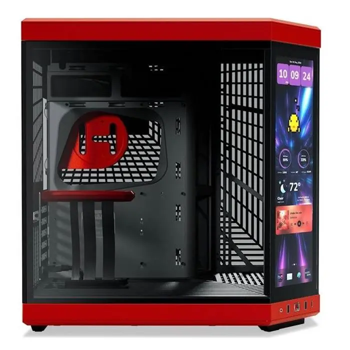 کیس گیمینگ با صفحه‌ نمایش لمسی هایت Case Hyte Y70 Touch Infinite -gallery-1
