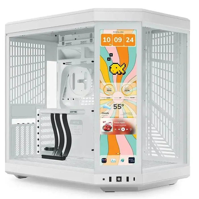 کیس گیمینگ با صفحه‌ نمایش لمسی هایت Case Hyte Y70 Touch Infinite -gallery-6