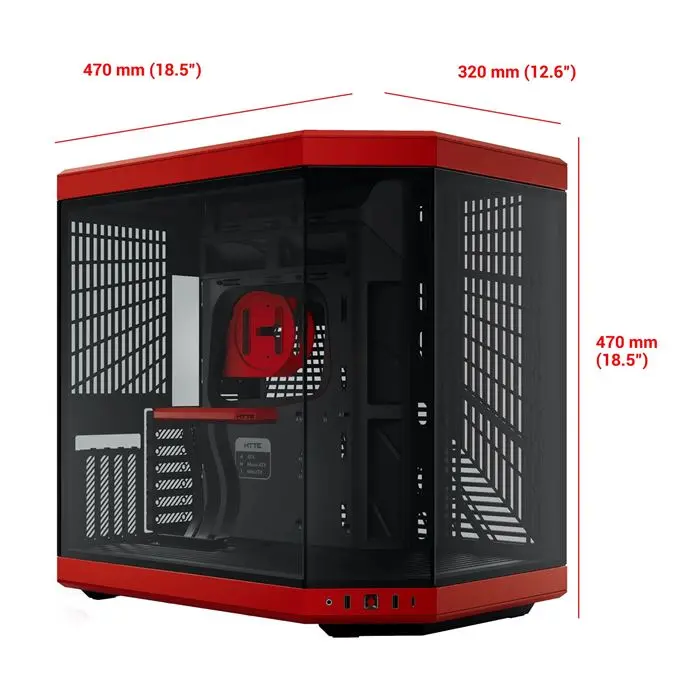 کیس گیمینگ هایت Case Hyte Y70 -gallery-3