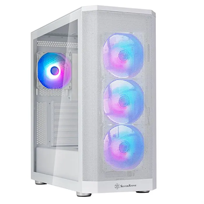 کیس سیلوراستون سفید Case SilverStone FARA 514X -gallery-9