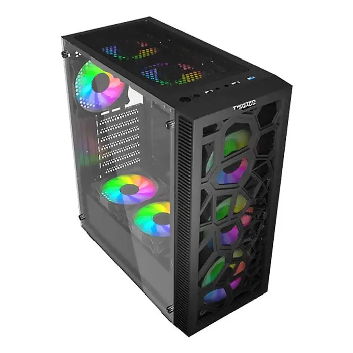 کیس کامپیوتر تویستد مایندز مشکی مدل 03 Spider -gallery-5
