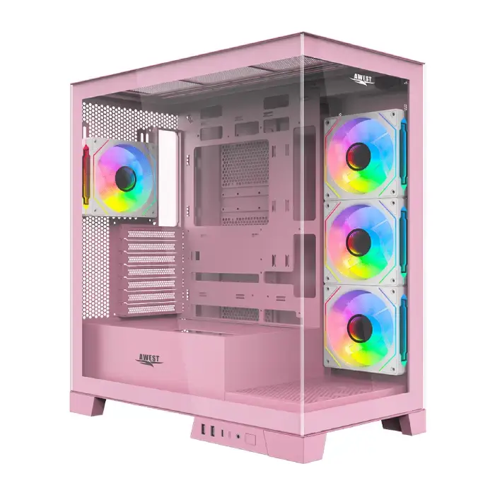 کیس گیمینگ اوست مدل GT-AQ16 Pink -gallery-2