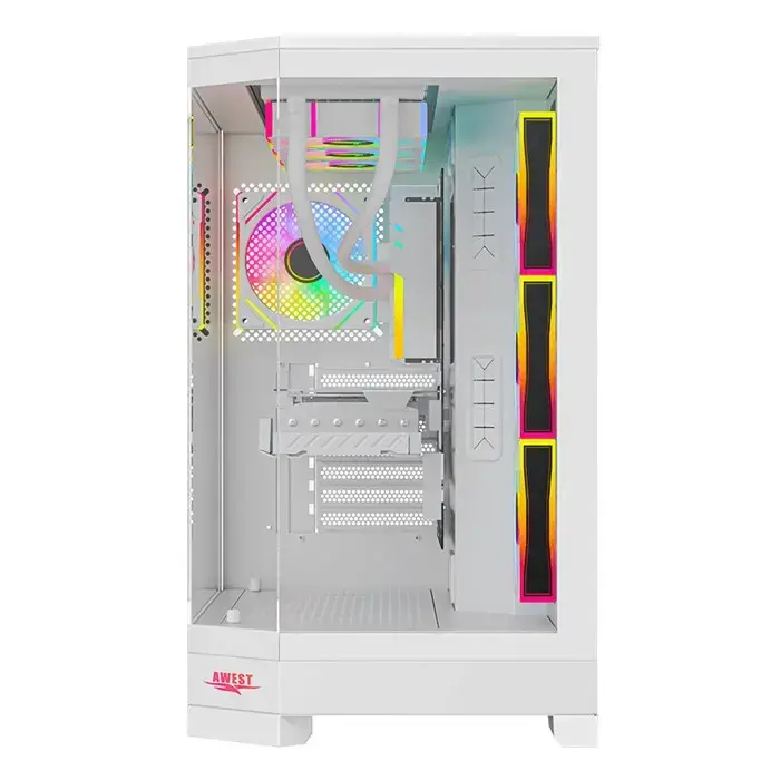 کیس گیمینگ سفید اوست مدل GT-AQ1-MW -gallery-1