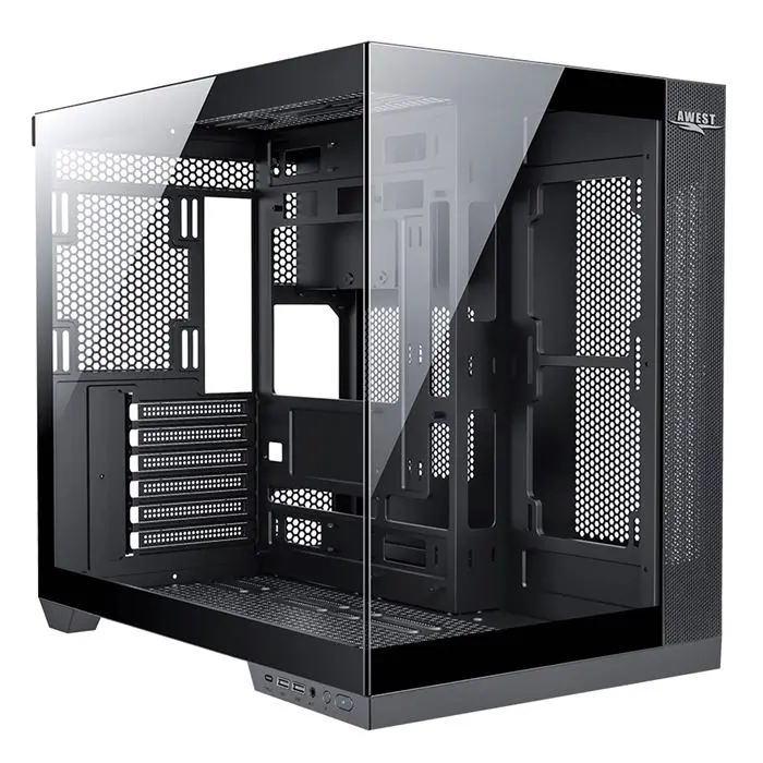 کیس گیمینگ اوست مشکی مدل GT-AQ12-MB -gallery-7