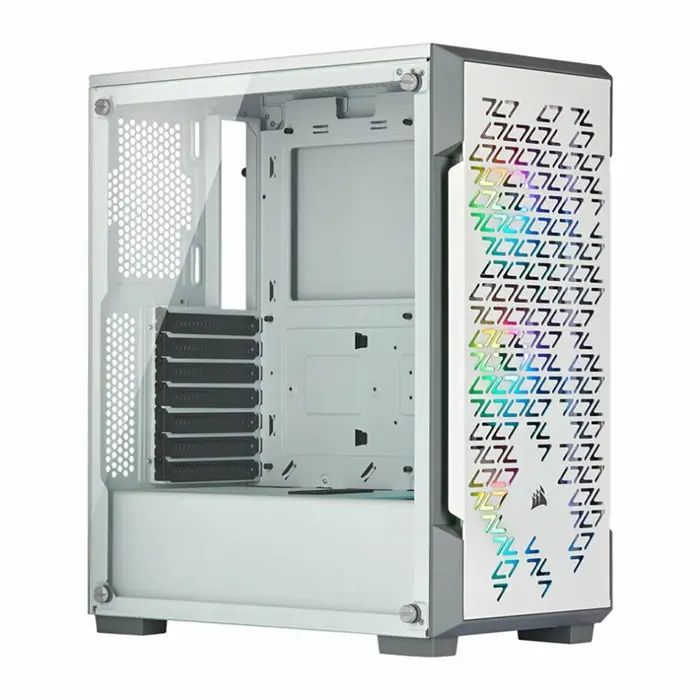 کیس کورسیر iCUE 220T RGB Airflow White -gallery-1
