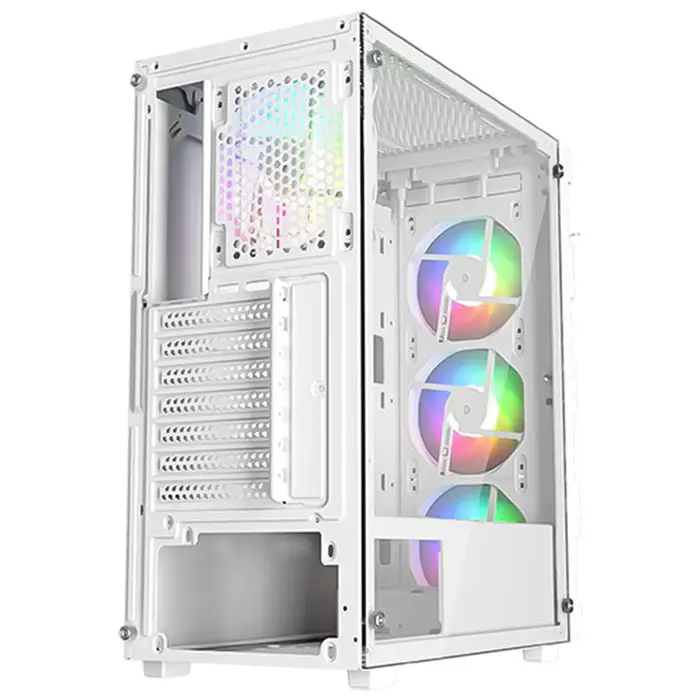 کیس گیمینگ تویستد مایندز مدل Titan Glass White -gallery-9