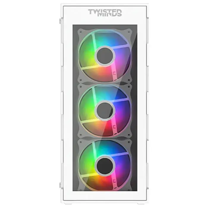 کیس گیمینگ تویستد مایندز مدل Titan Glass White -gallery-1