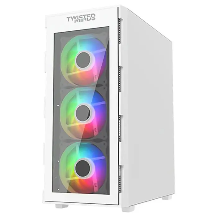 کیس گیمینگ تویستد مایندز مدل Titan Glass White -gallery-8