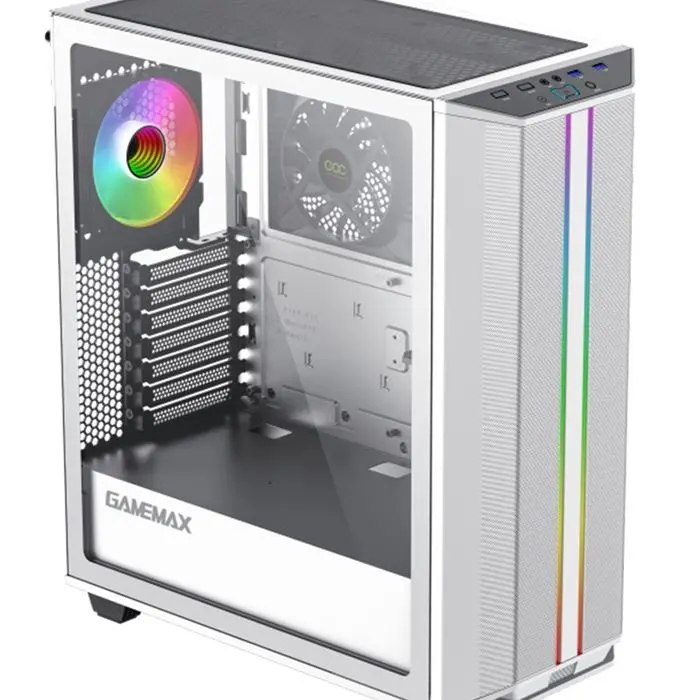 کیس گیمینگ گیم مکس GameMax Precision White -gallery-10