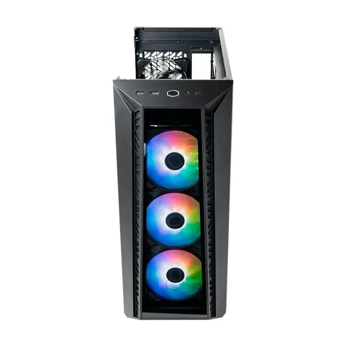کیس کولرمستر مدل Case MASTER BOX 520 Glass Black -gallery-9