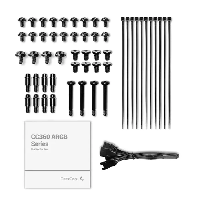 کیس دیپ کول مدل CC360 ARGB Black -gallery-4