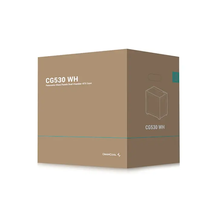 کیس گیمینگ سفید دیپ کول مدل CG530 WH -gallery-9