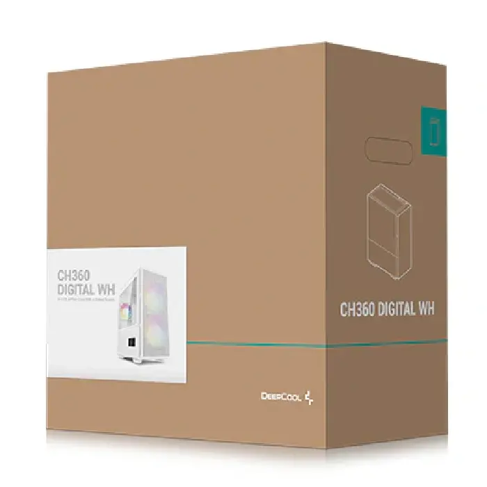کیس دیپ کول مدل CH360 DIGITAL White -gallery-5