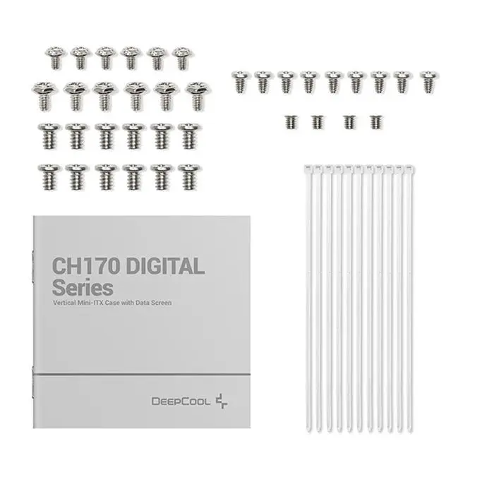 کیس دیپ کول سفید Case DeepCool CH170 Digital WH -gallery-14