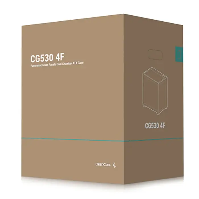 کیس گیمینگ مشکی دیپ کول مدل CG530 4F BK -gallery-5