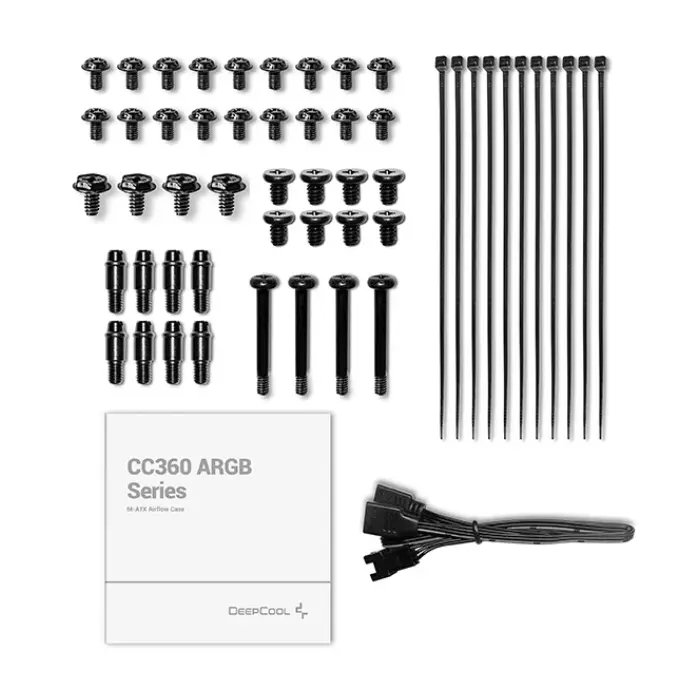 کیس دیپ کول مدل CC360 ARGB White -gallery-4