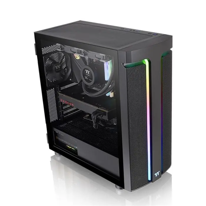 کیس Thermaltake H590 Tempered Glass ARGB - Black -gallery-1