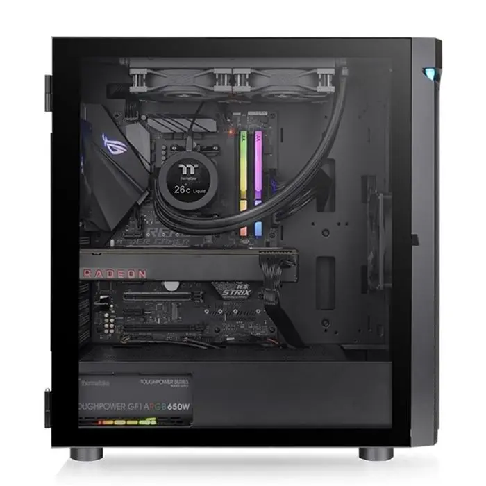 کیس Thermaltake H590 Tempered Glass ARGB - Black -gallery-2