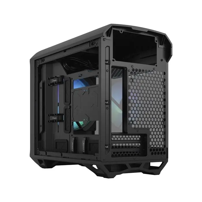 کیس Torrent Nano RGB - Black TG Light Tint -gallery-14