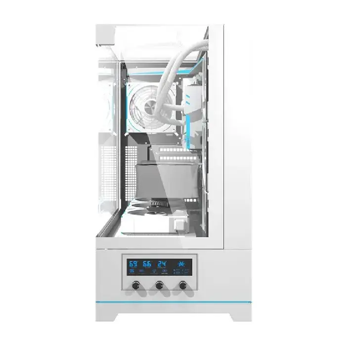 کیس کامپیوتر گیمینگ دارک فلش DY450 Pro WH -gallery-7