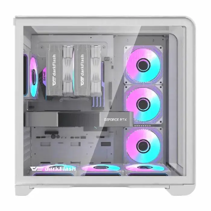 کیس کامپیوتر گیمینگ دارک فلش L280 wh -gallery-5
