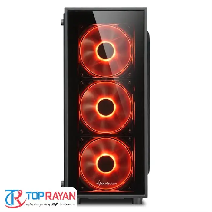 کیس شارکن مدل TG۴ Red -gallery-9