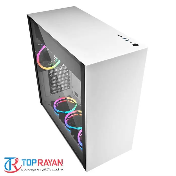 کیس شارکن مدل PURE STEEL RGB White -gallery-8