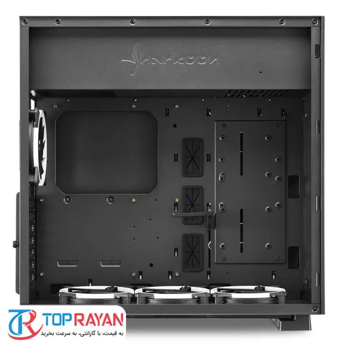 کیس شارکن مدل PURE STEEL RGB Black -gallery-3