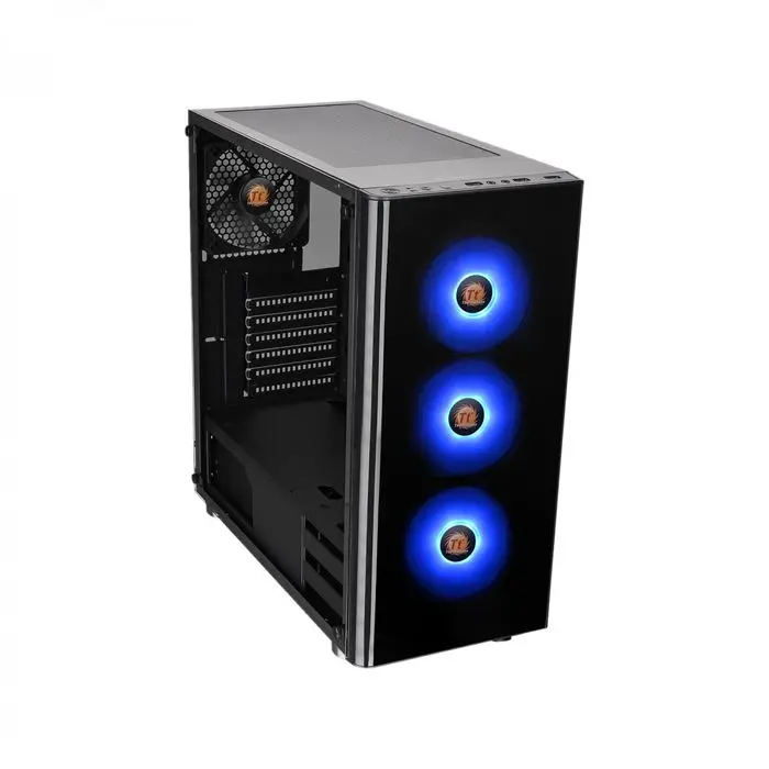 کیس Thermaltake V200 Tempered Glass RGB Edition - Black -gallery-1