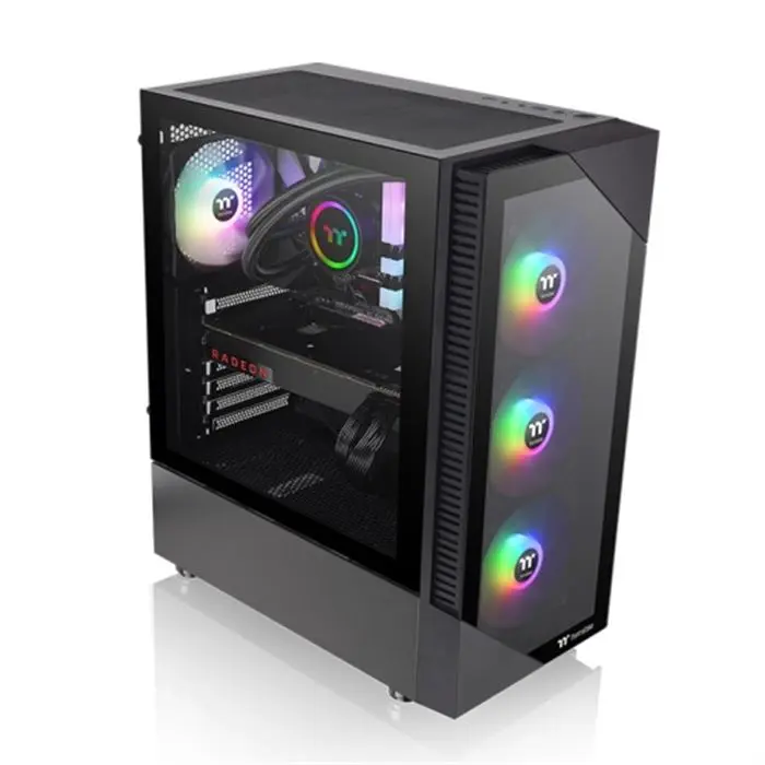 کیس Thermaltake View 200 Tempered Glass ARGB - Black -gallery-4
