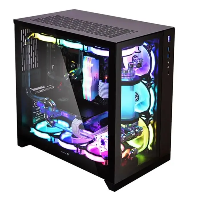 کیس لیان لی Case Lian-Li O11 Dynamic Black -gallery-6