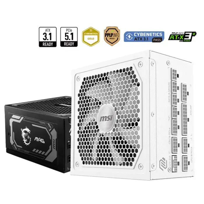 پاور 1000 وات ام اس آی MAG A1000GL PCIE5 Full Modular -gallery-4