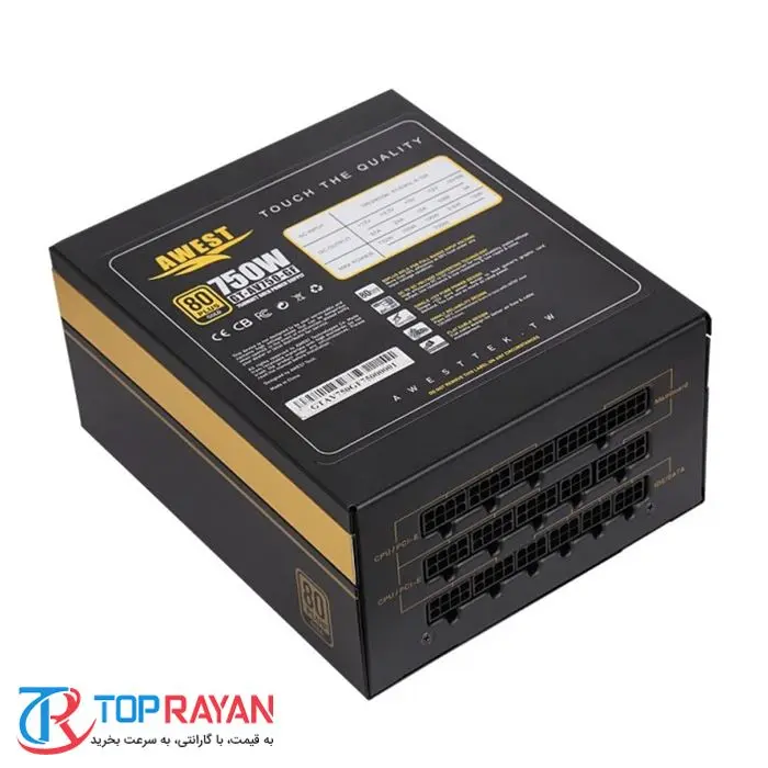 پاور اوست 750 وات فول ماژولار مدل GT AV750 GF -gallery-2