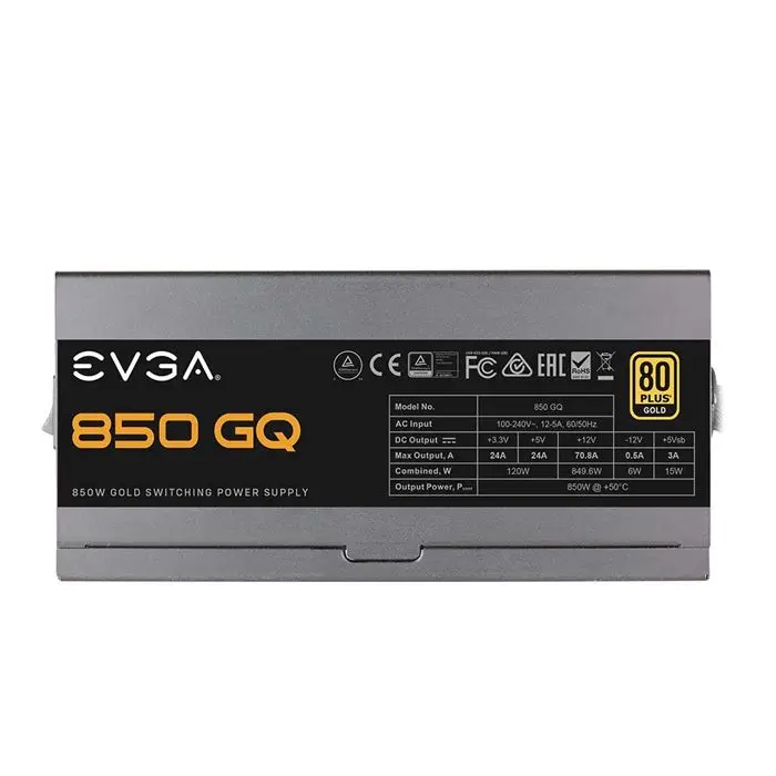 پاور ای وی جی ای 850 وات Power EVGA GQ850 80+ GOLD -gallery-6