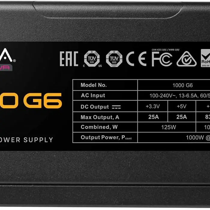منبع تغذیه ای وی جی ای مدل Supernova 1000 G6, 80 Plus Gold 1000W Fully Modular -gallery-12