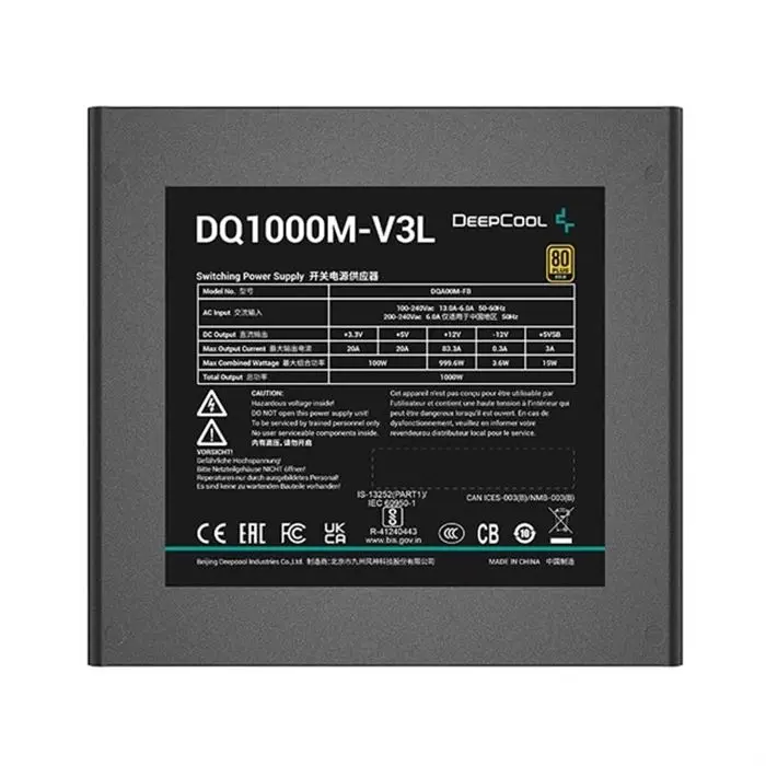 پاور دیپ کول 1000 وات DeepCool DQ1000M-V3L -gallery-4