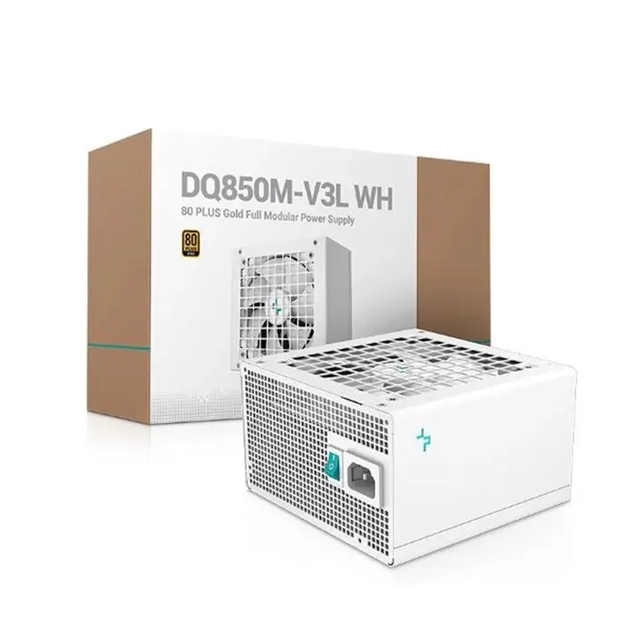 پاور کامپیوتر 850 وات تمام ماژولار دیپ کول مدل DQ850M-V3L White -gallery-3