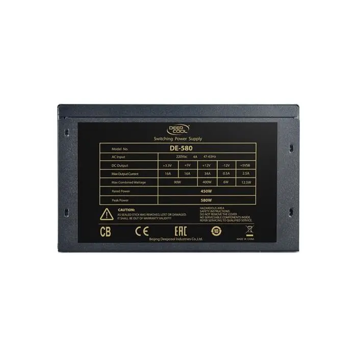 منبع تغذیه کامپیوتر دیپ کول مدل DP-DE580-BK -gallery-7