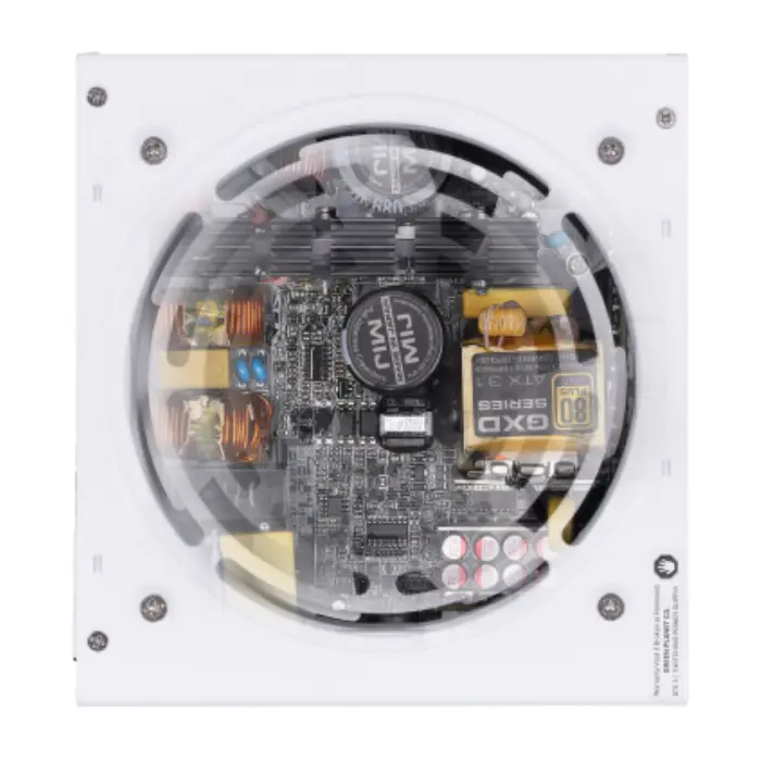 پاور گرین فول ماژولار 850 وات مدل GP850B-GXD ATX v3.1 White -gallery-11