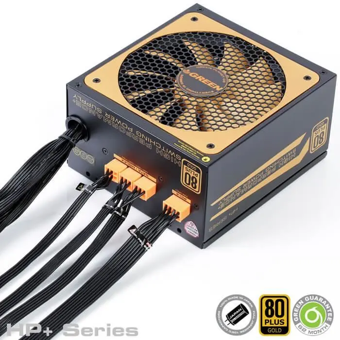 منبع تغذیه ماژولار گرین مدل GP600b-hp Plus -gallery-5
