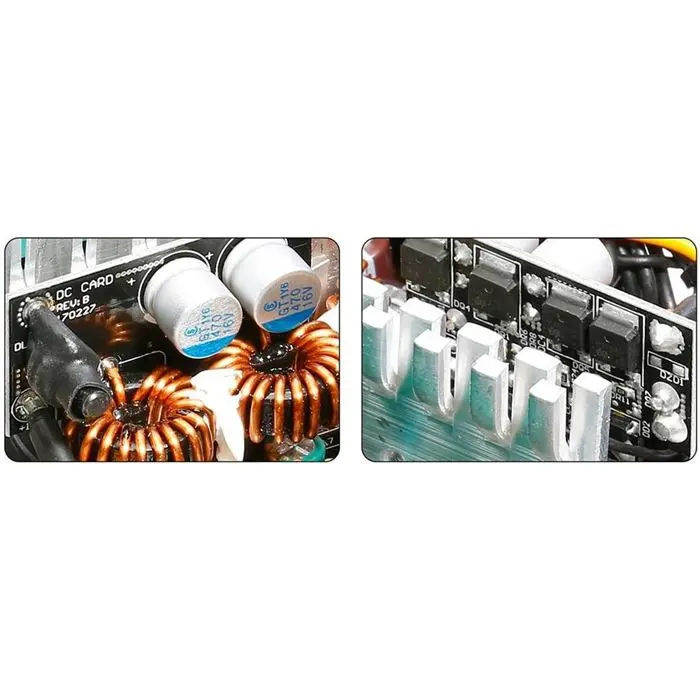 منبع تغذیه کامپیوتر نیمه ماژولار گرین مدل GP530A-ESD -gallery-12