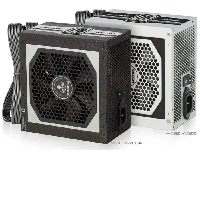 منبع تغذیه کامپیوتر نیمه ماژولار گرین مدل GP380A-ESD -gallery-14