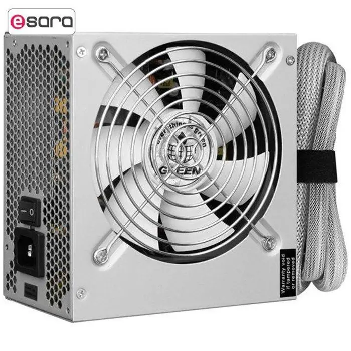 منبع تغذیه کامپیوتر نیمه ماژولار گرین مدل GP480A-ESD -gallery-9