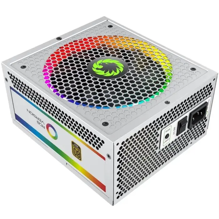 پاور گیم‌مکس 850 وات GAMEMAX RGB-850 White Gold Full Modular -gallery-1